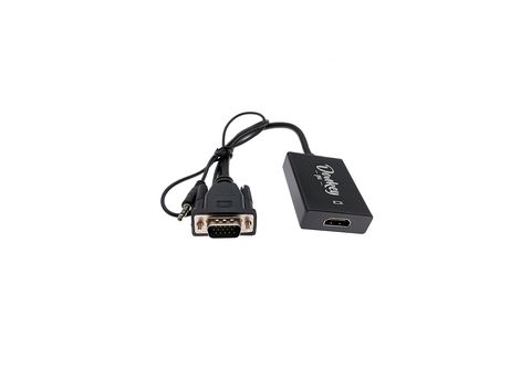 Conversor VGA a HDMI - Donkey pc DONKCN07, Negro