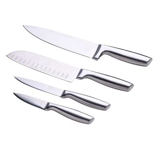 Cuchillos de cocina - BERGNER Set 4pc cuchillos acero inox, Gris