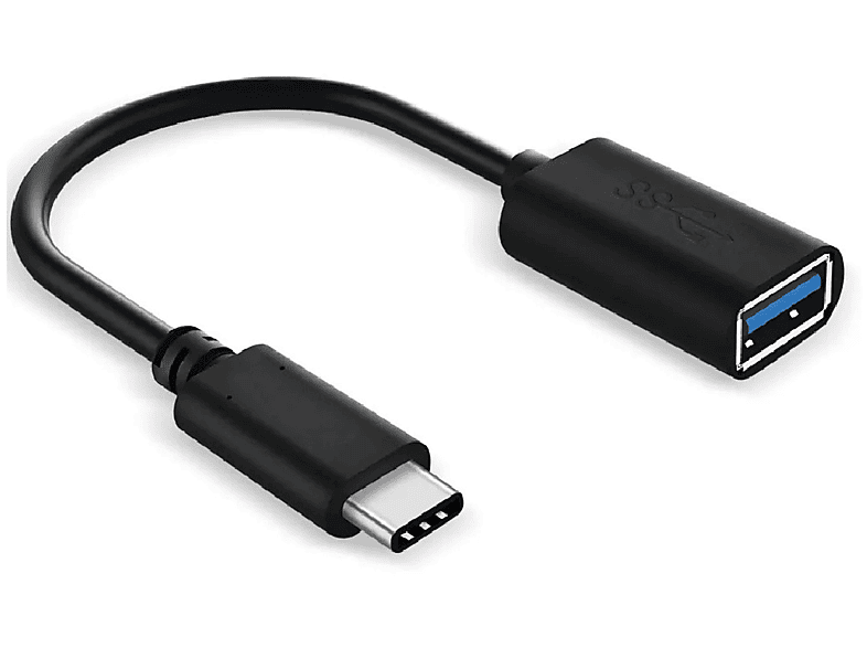 CABLETEX c-a-fem-s USB-Adapter, Schwarz