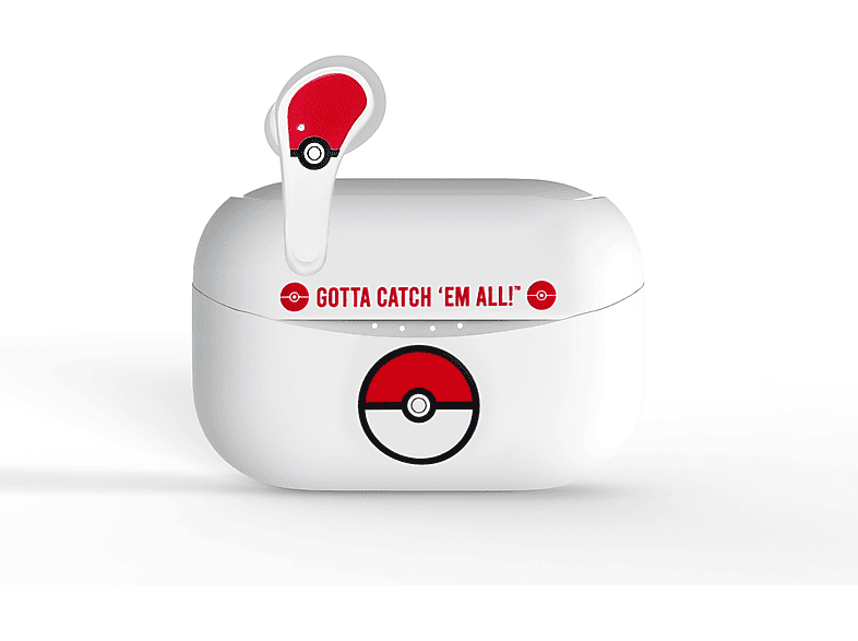 OTL TECHNOLOGIES Pokémon Pokéball, In-ear Kopfhörer Bluetooth weiß