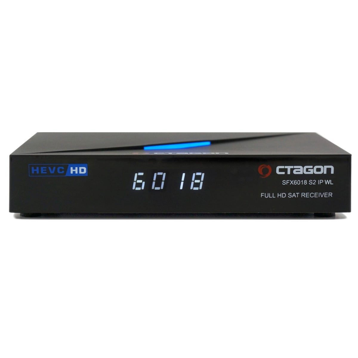 WL Schwarz) OCTAGON Sat SFX6018 (HDTV, DVB-S2, Receiver S2+IP