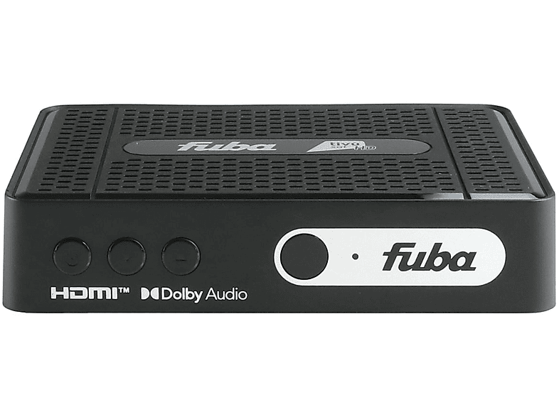 Receiver FUBA ODE718 (DVB-S2, Schwarz) Tivusat