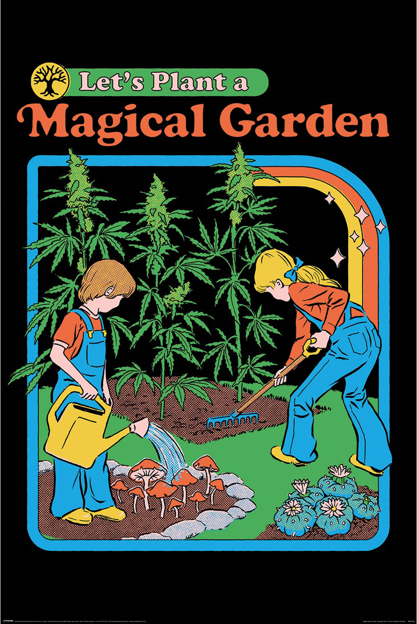 Steven Rhodes - Garden plant Let´s a magical