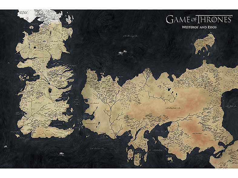 Game of Thrones - Map of Weste