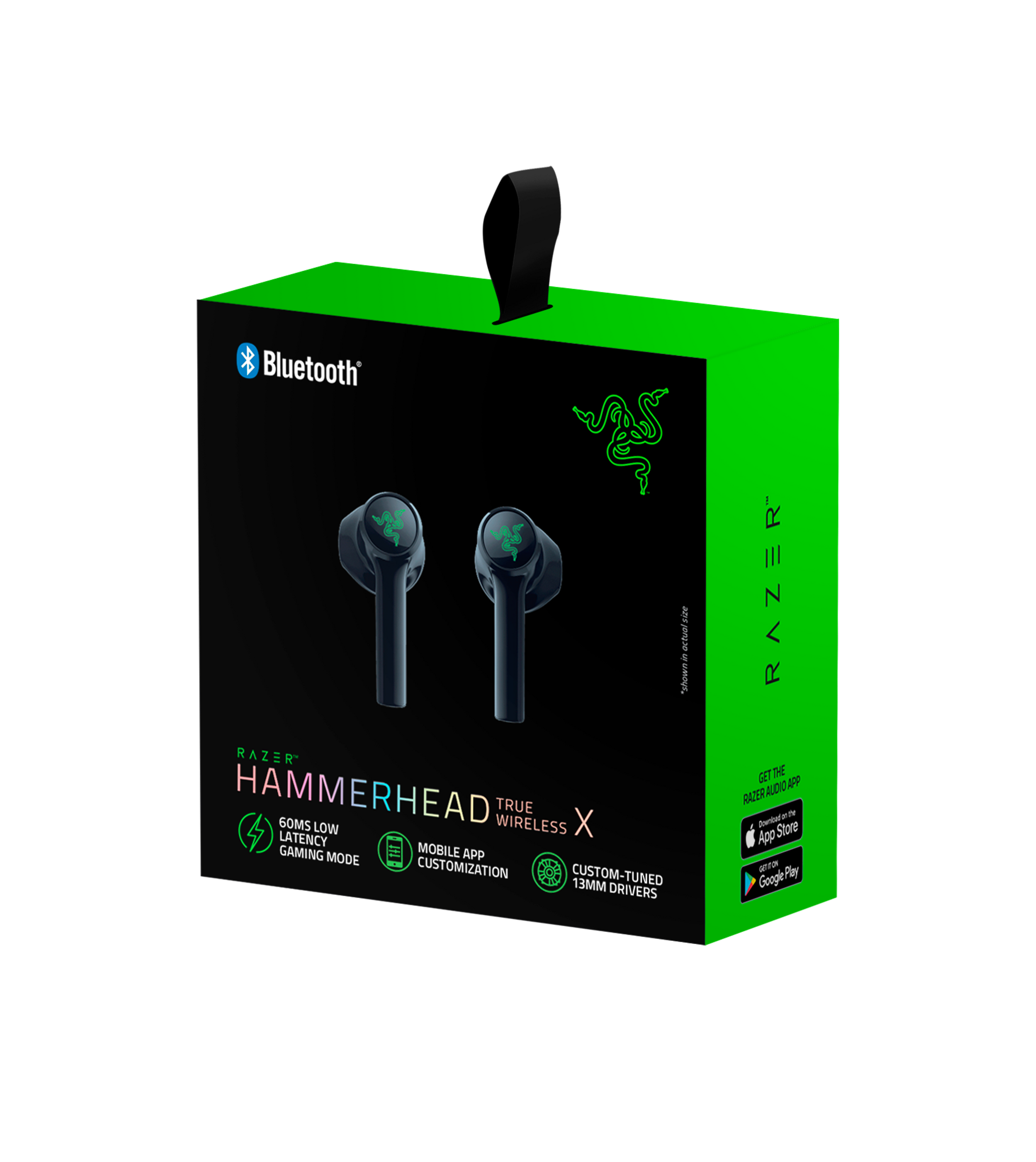 Hammerhead In-ear Bluetooth Kopfhörer X, True RAZER schwarz Wireless