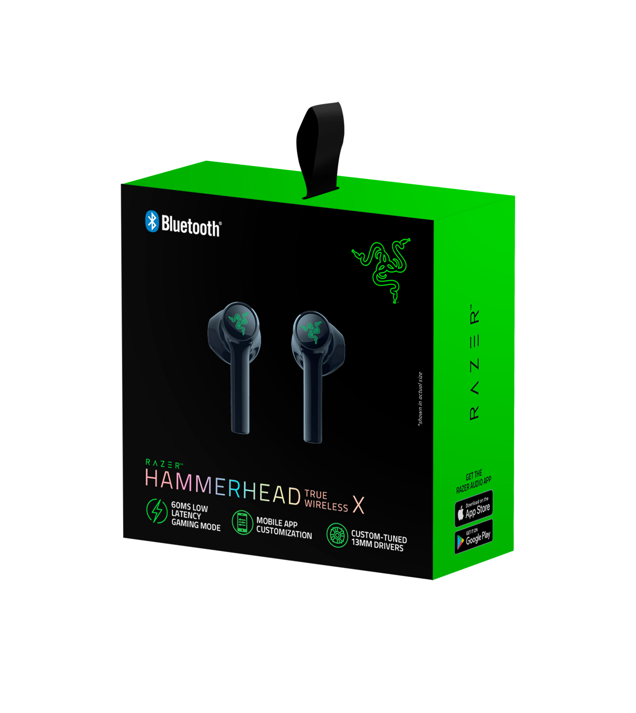 Hammerhead In-ear Bluetooth Kopfhörer X, True RAZER schwarz Wireless