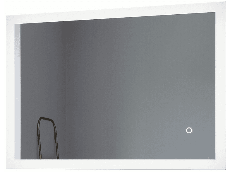 AQUABATOS LED 6400K Badspiegel BOURGES-Serie Kaltweiß