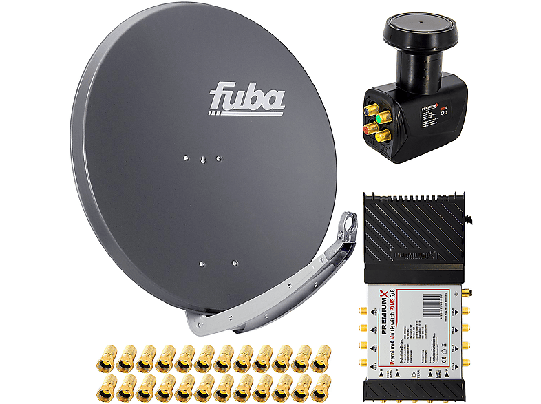 DAL 808 A - Mit Octo-Switch-LNB - 8 Teilnehmer - Für einen Satelliten - Komplettanlagen - Satellitenempfang - Produkte
