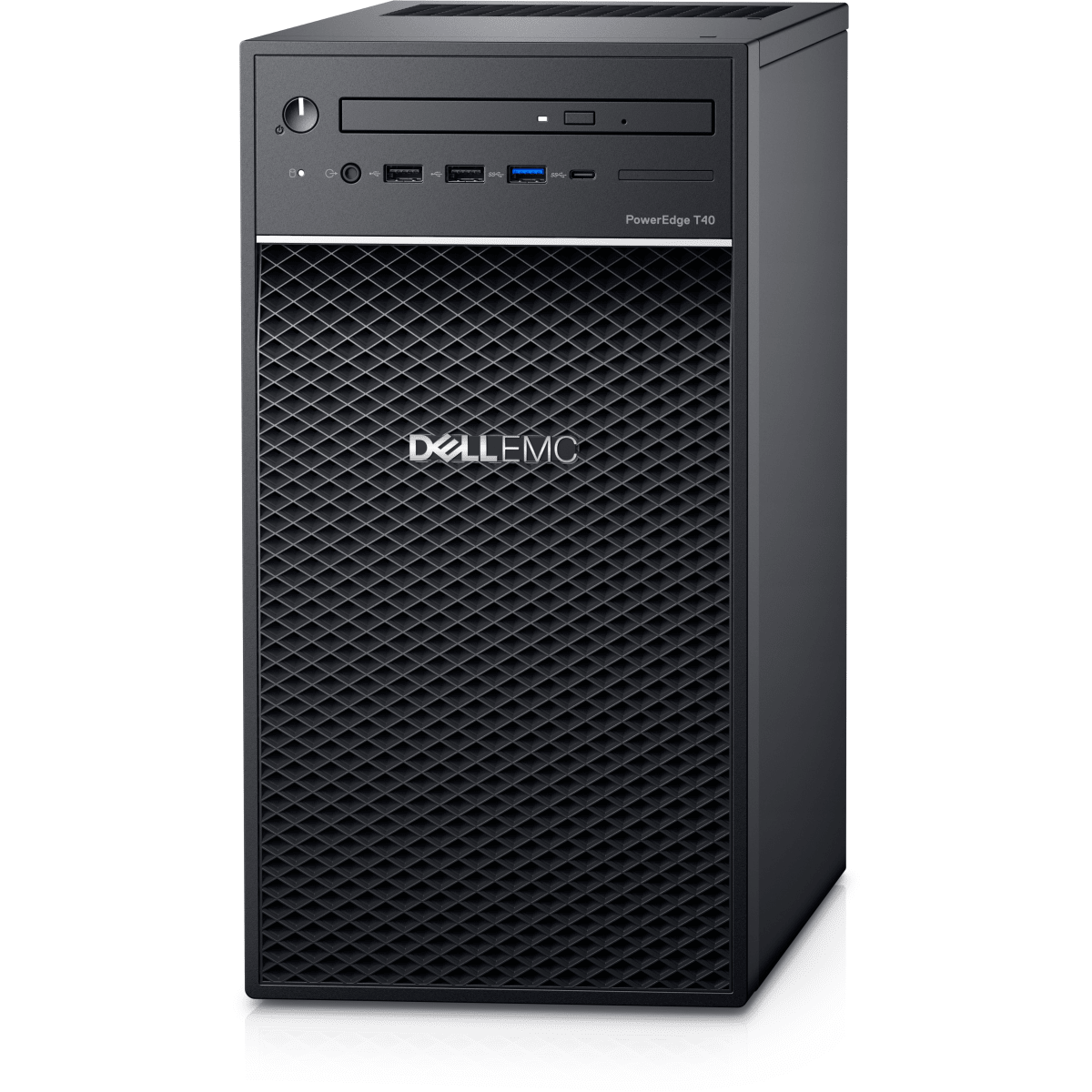 PC Sobremesa - PowerEdge T40 DELL, Intel Xeon E-2224G, 8 GB, 1000 GB, Intel UHD Graphics P630, Sin Sistema Operativo, Negro