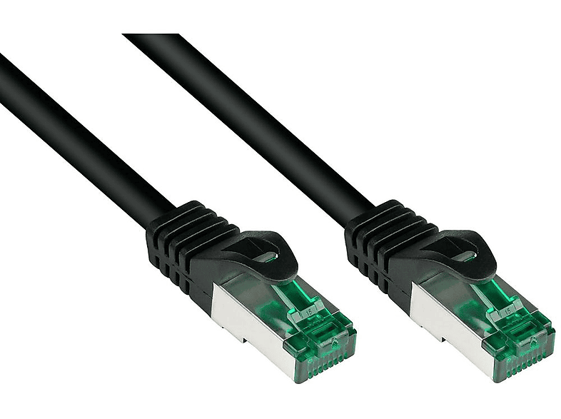 VARIA GROUP 8062-H020S Patchcable Cat.6a, Schwarz