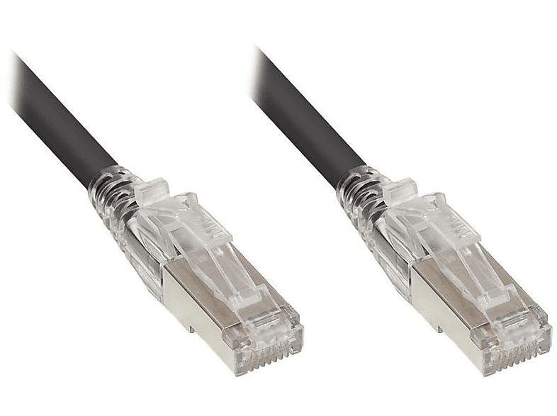 VARIA GROUP 8060-HV020S Patchcable Cat.6a, Schwarz