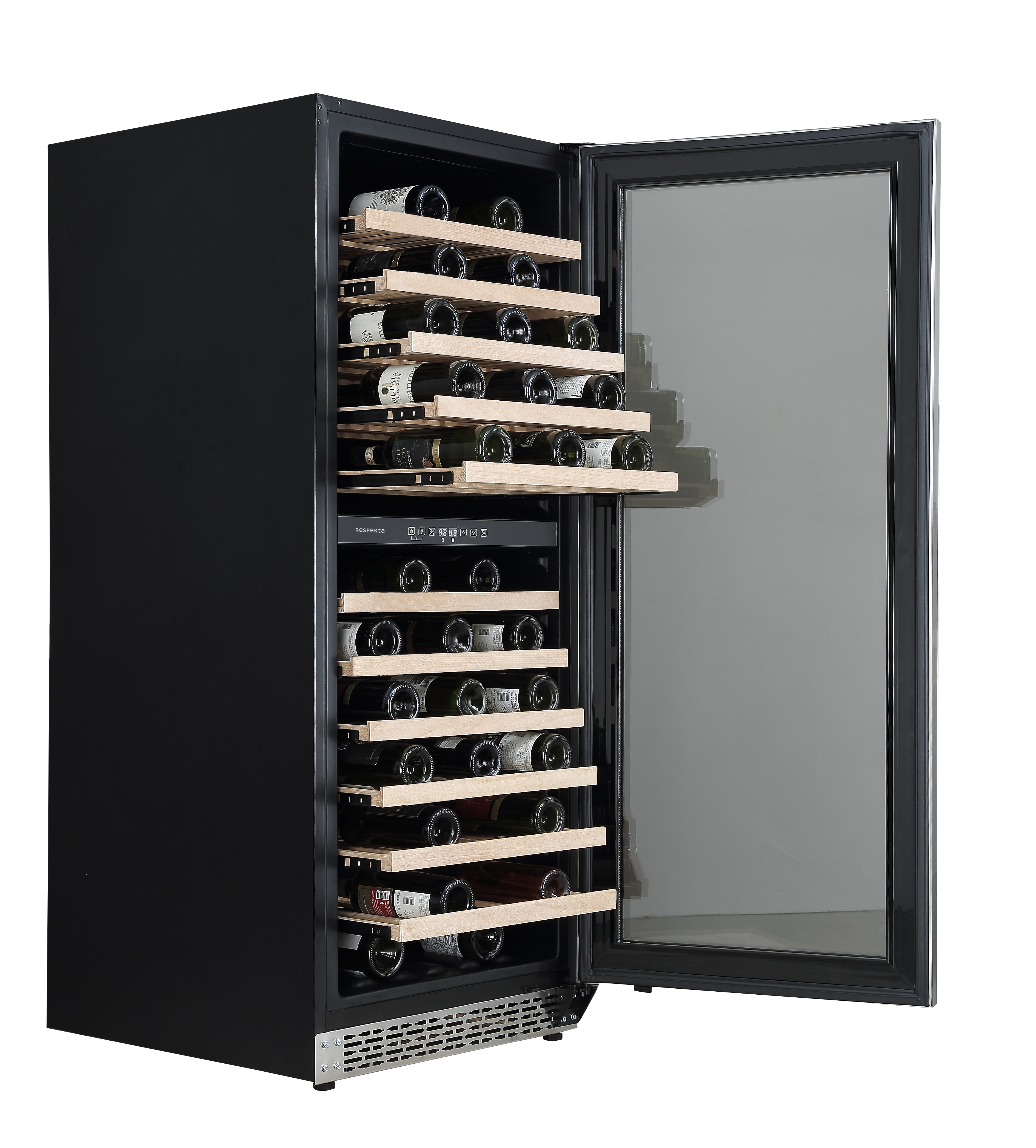 RESPEKTA WKS12219 Weinkühlschrank (EEK G, Schwarz) MediaMarkt