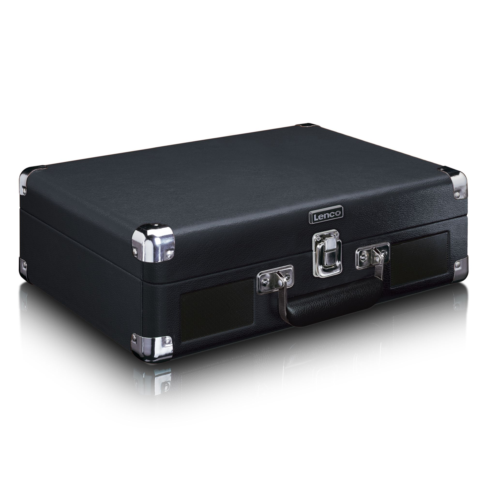 LENCO TT-115BK - Koffer- Schwarz USB - Bluetooth - Plattenspieler