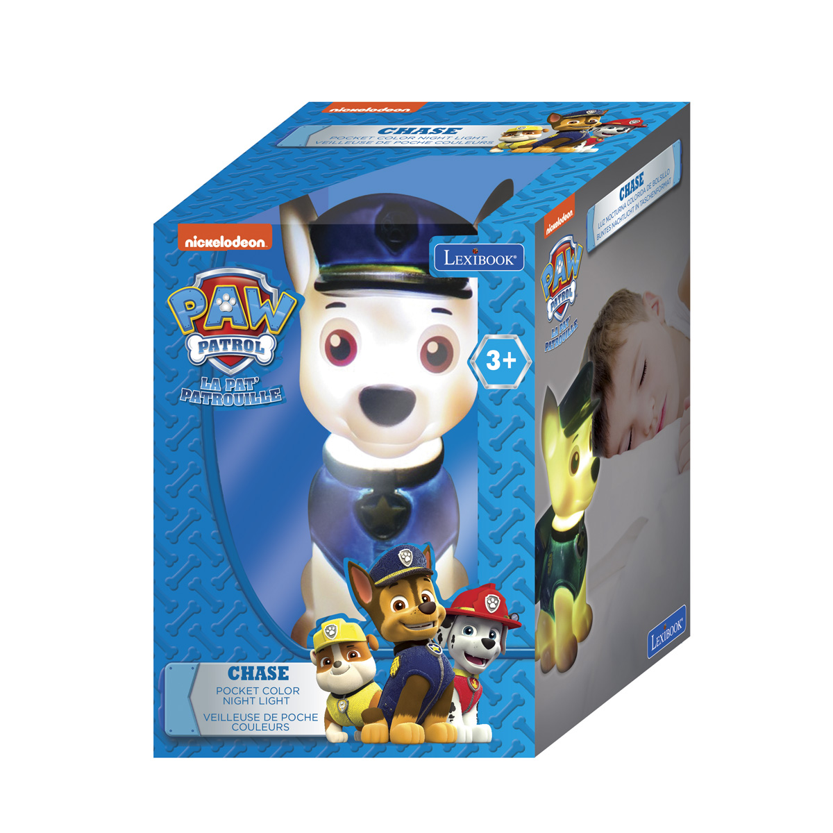 LEXIBOOK 3D PAW Patrol Chase Nachtlicht LED