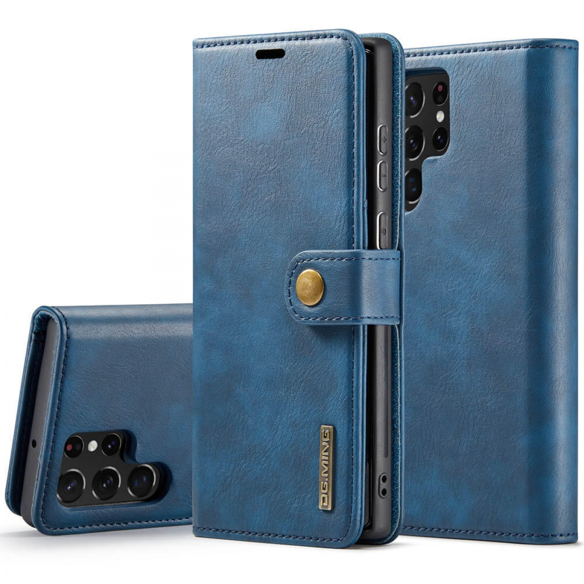 Galaxy DG S23 Samsung, Bookcover, Ultra, 2in1, MING Blau