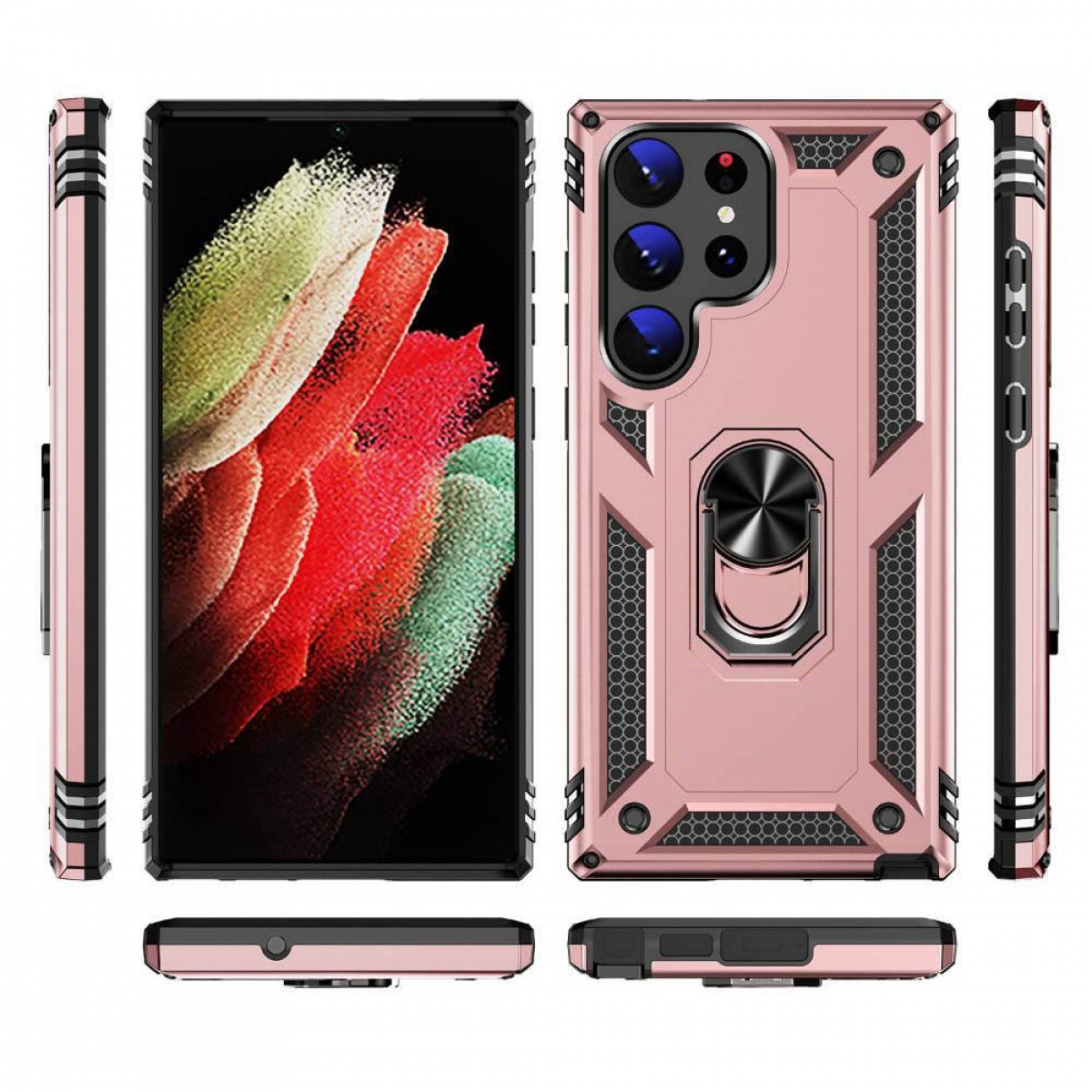 CASEONLINE Sergeant, Backcover, Galaxy Ultra, Rose S23 Samsung