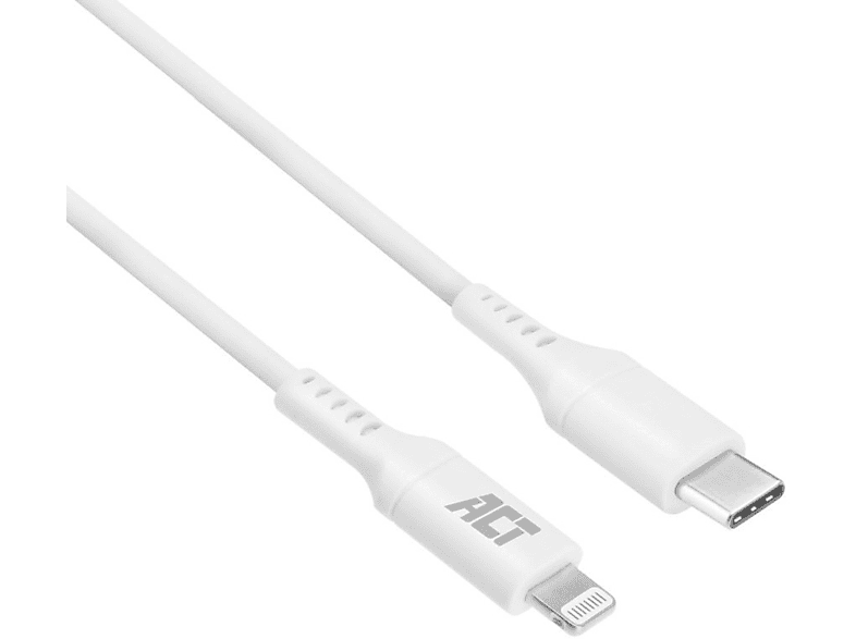 ACT Datenkabel, Lade- AC3014 und zertifiziert, Lightning 1 USB-C Weiß MFI zu m,