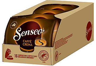 SENSEO Caffè Crema 5 x 16 Getränke Kaffeepads (Senseo Padmaschine)