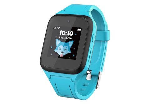 Silikonarmband, Watch blau MediaMarkt Family TCL Smartwatch MT40 |