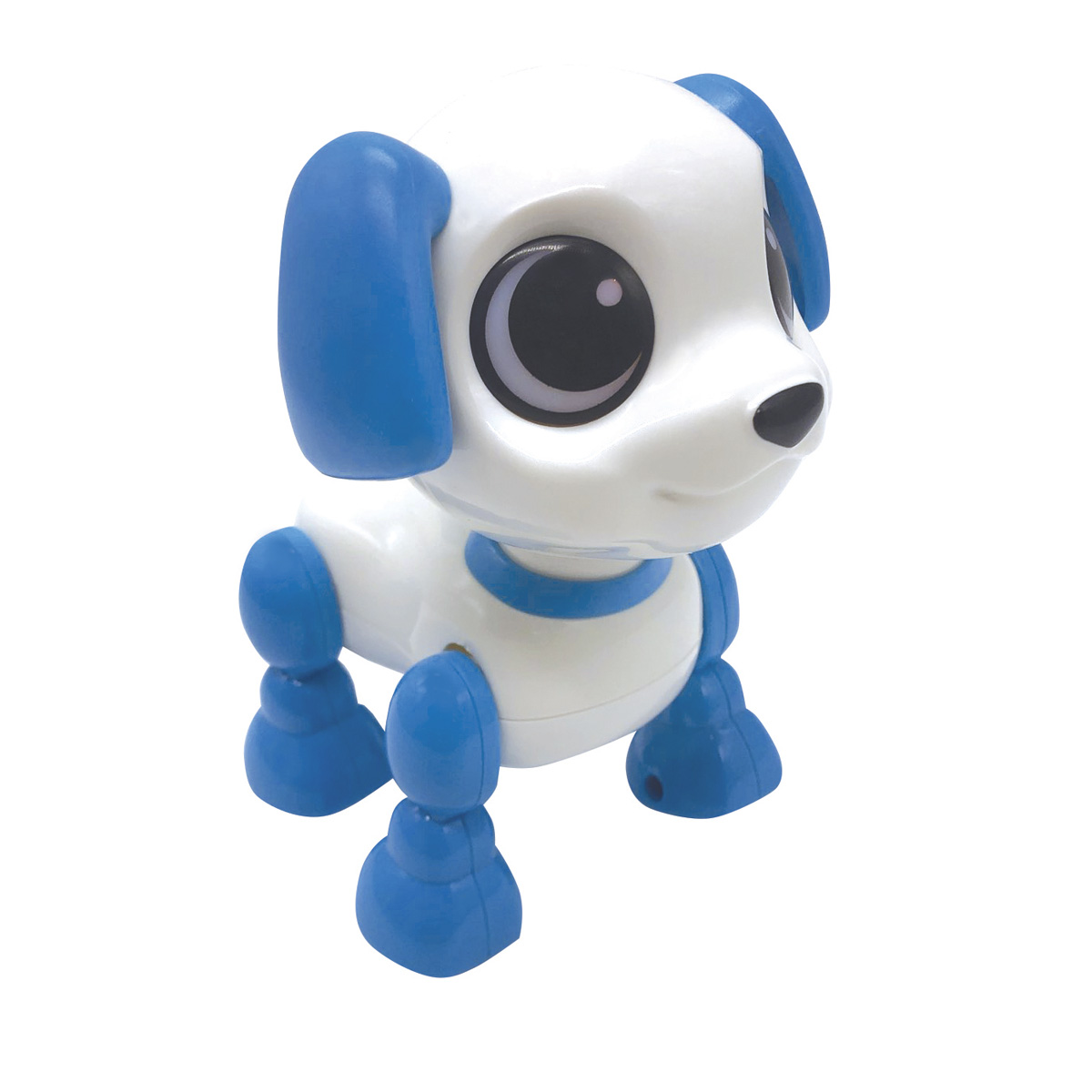 LEXIBOOK POWER PUPPY Mini Hunderoboter Tier, Blau/Weiß RC