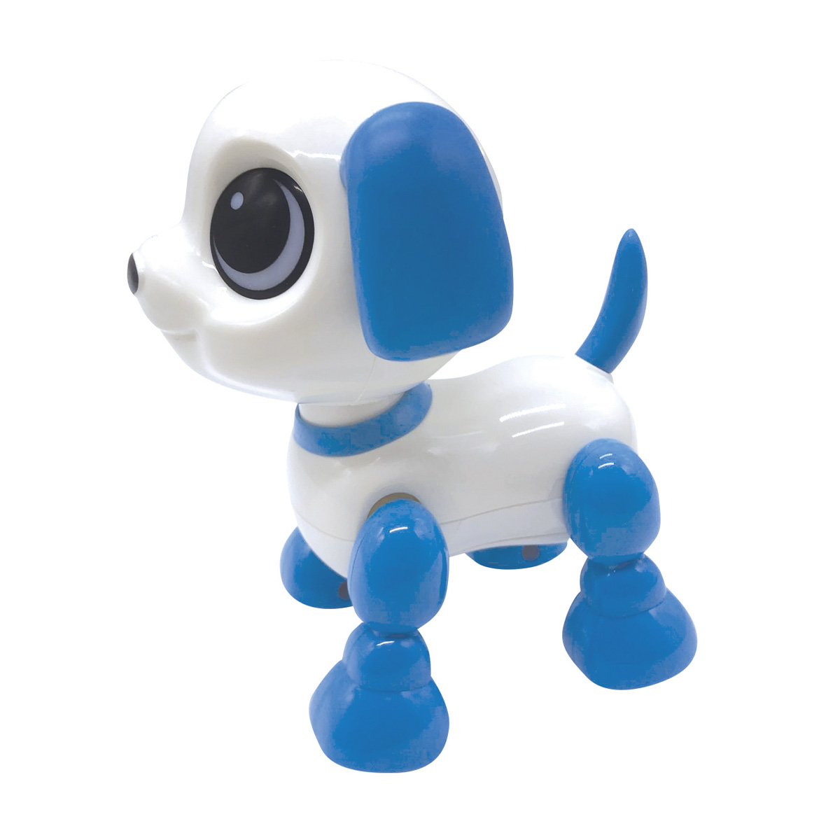 LEXIBOOK POWER PUPPY Hunderoboter Mini Blau/Weiß Tier, RC