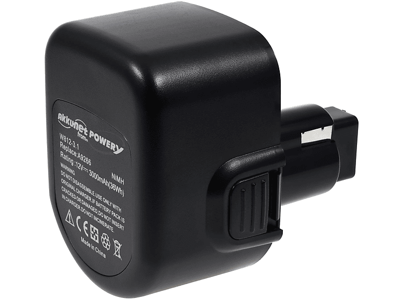 POWERY Akku für ELU Typ DW9072 NiMH Akku, 12 Volt, 3000mAh | MediaMarkt