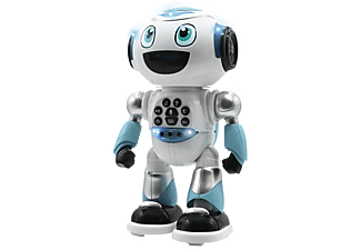 LEXIBOOK POWERMAN ADVANCED mit Geschichtsgenerator (Deutsch sprechend) Lernroboter, Blau/Weiß