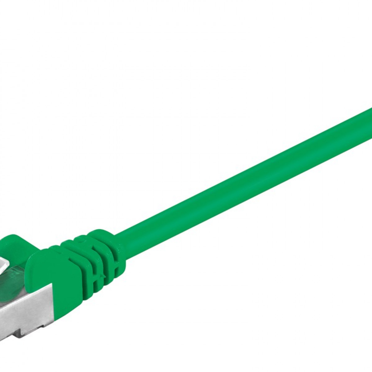 GOOBAY CAT 5e Netzwerkkabel, Patchkabel, grün, m F/UTP, 0,25