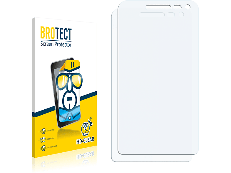 Samsung BROTECT Galaxy 2x Schutzfolie(für klare Folder)