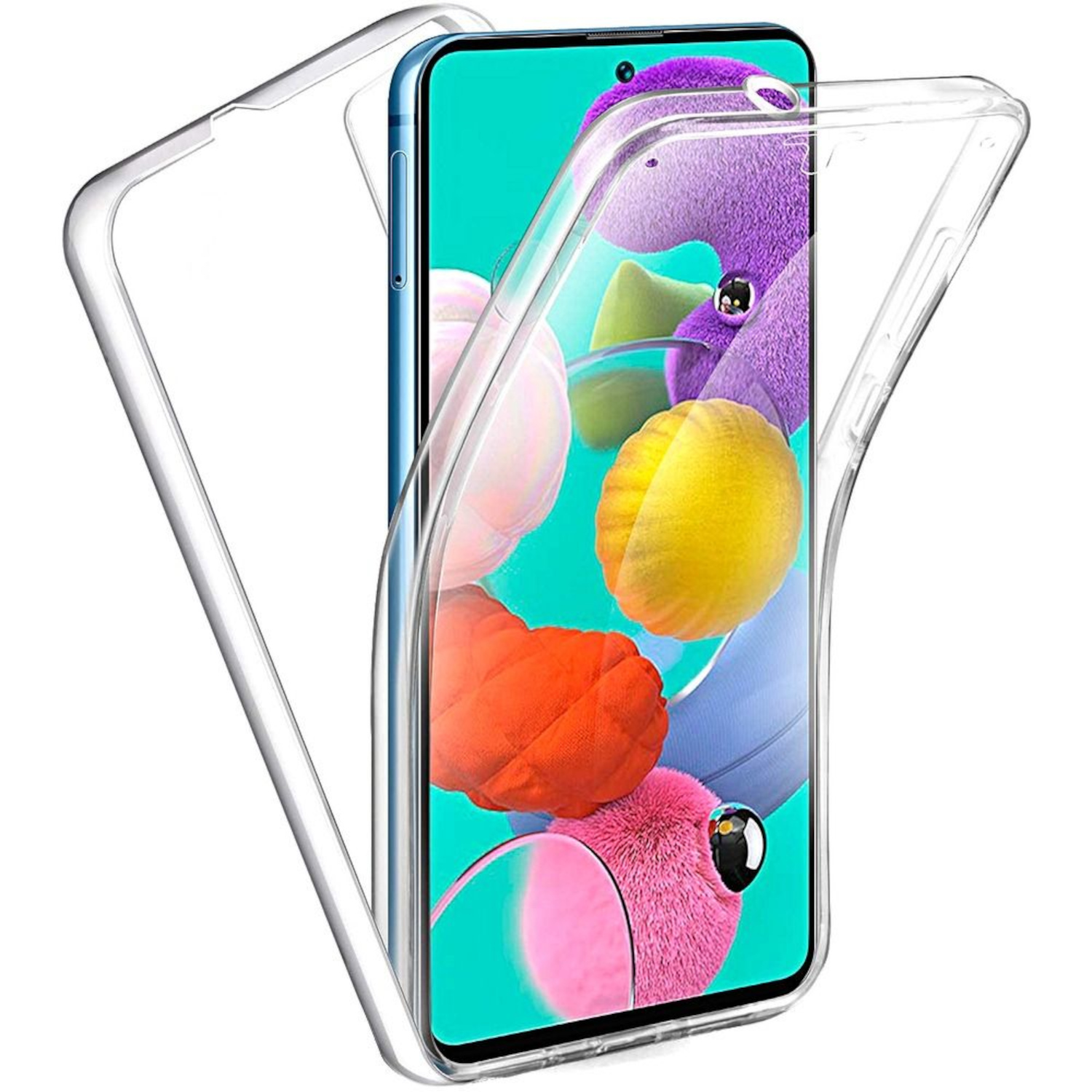 JAMCOVER 360 Full Galaxy Transparent Grad A72, Samsung, Cover, Cover, Full