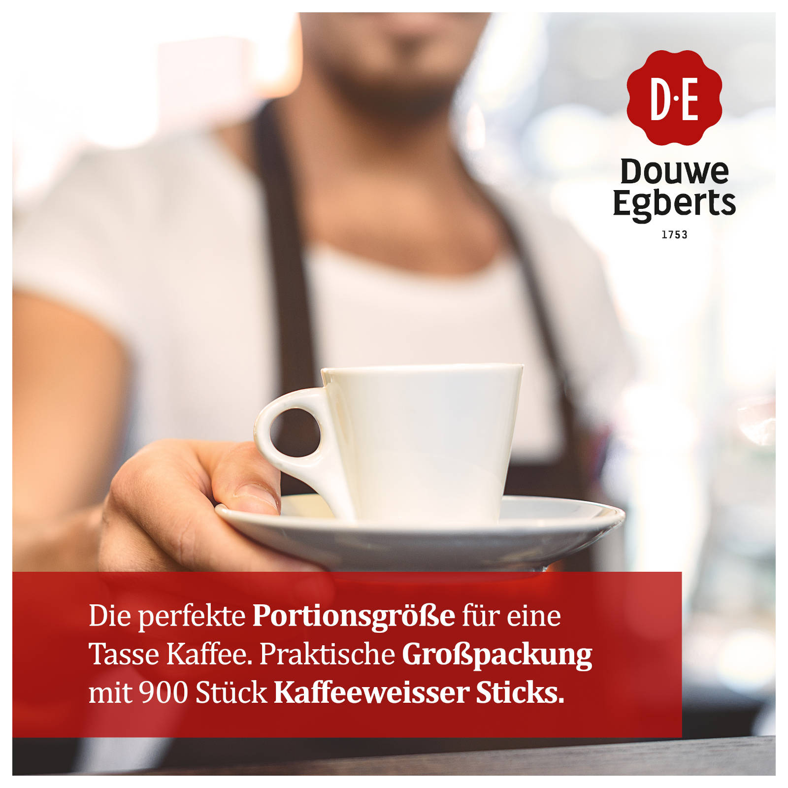 900 EGBERTS Sticks JACOBS DOUWE Creamer Kaffeeweißer