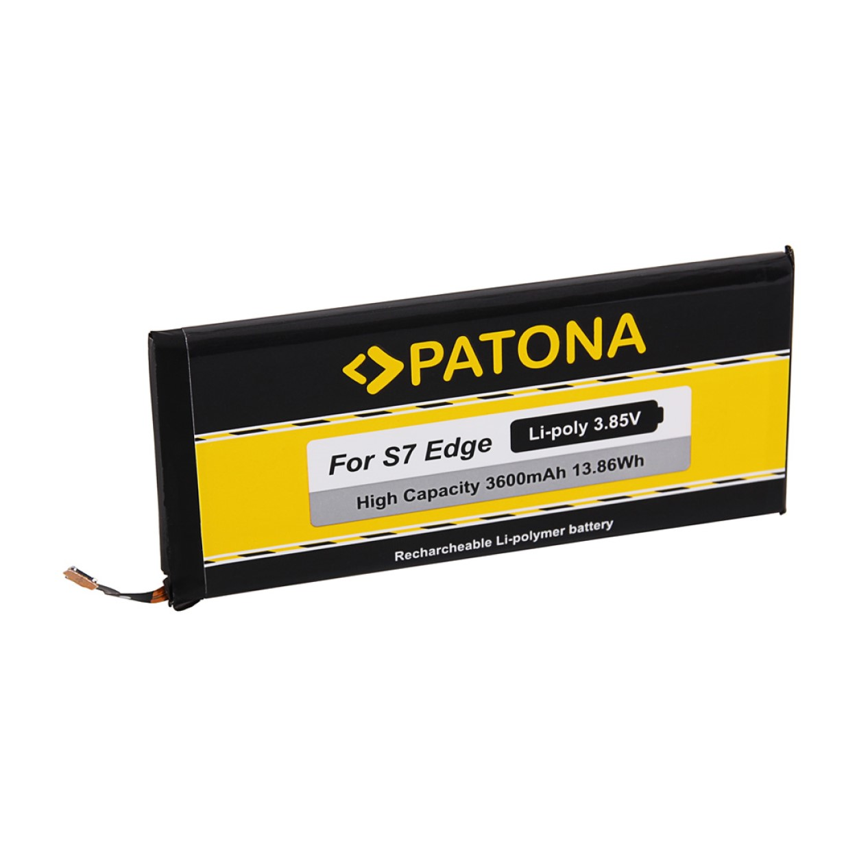 PATONA S7 Edge Li-Ion Ersatzakku, Volt, 3600mAh 1 Stück 3.85