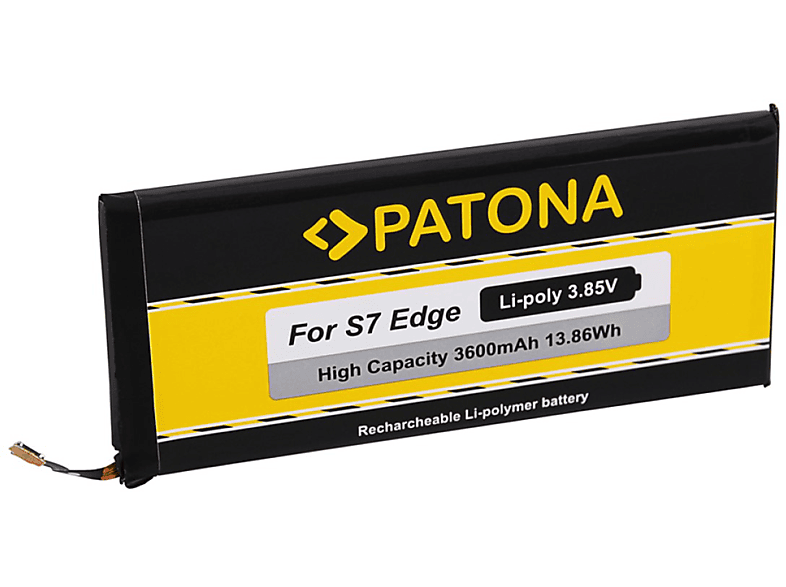 PATONA S7 Edge Li-Ion Ersatzakku, Stück Volt, 3600mAh 1 3.85