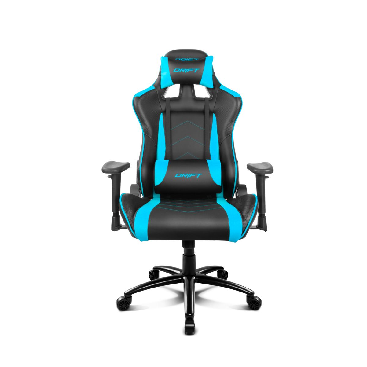 Silla gaming - DR150BL DRIFT, Reposabrazos2D (regulable en altura y anchura), Multicolor