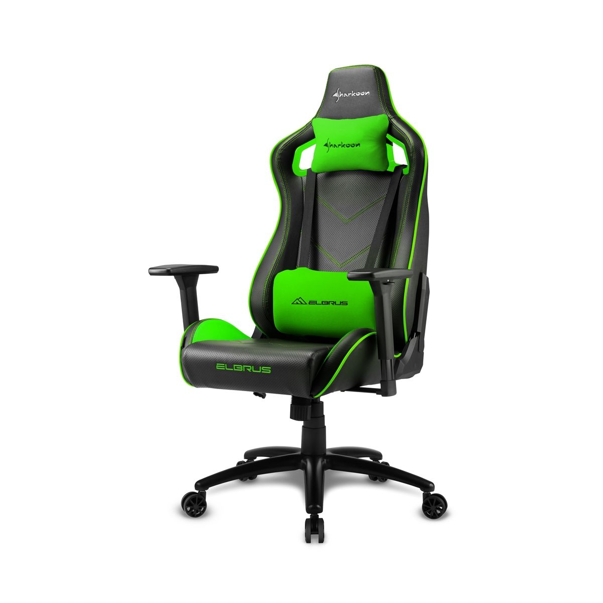 Silla gaming - 4044951027682 SHARKOON, Reposabrazos3D (ajustable en altura, anchura y profundidad), Multicolor