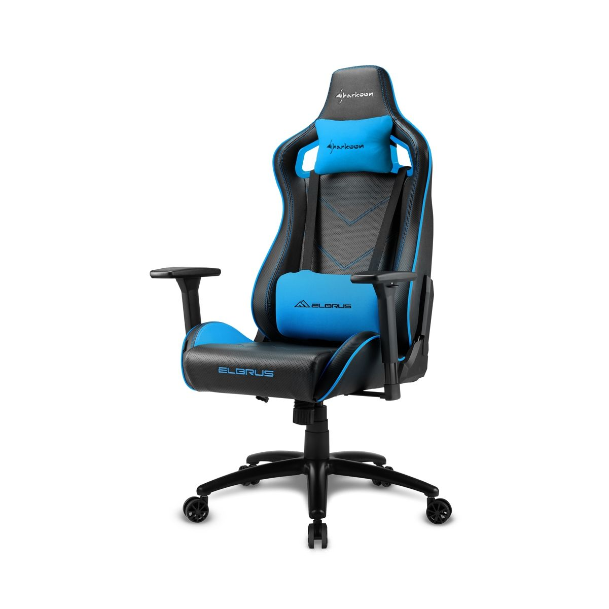 Silla gaming - 4044951027668 SHARKOON, Reposabrazos3D (ajustable en altura, anchura y profundidad), Multicolor