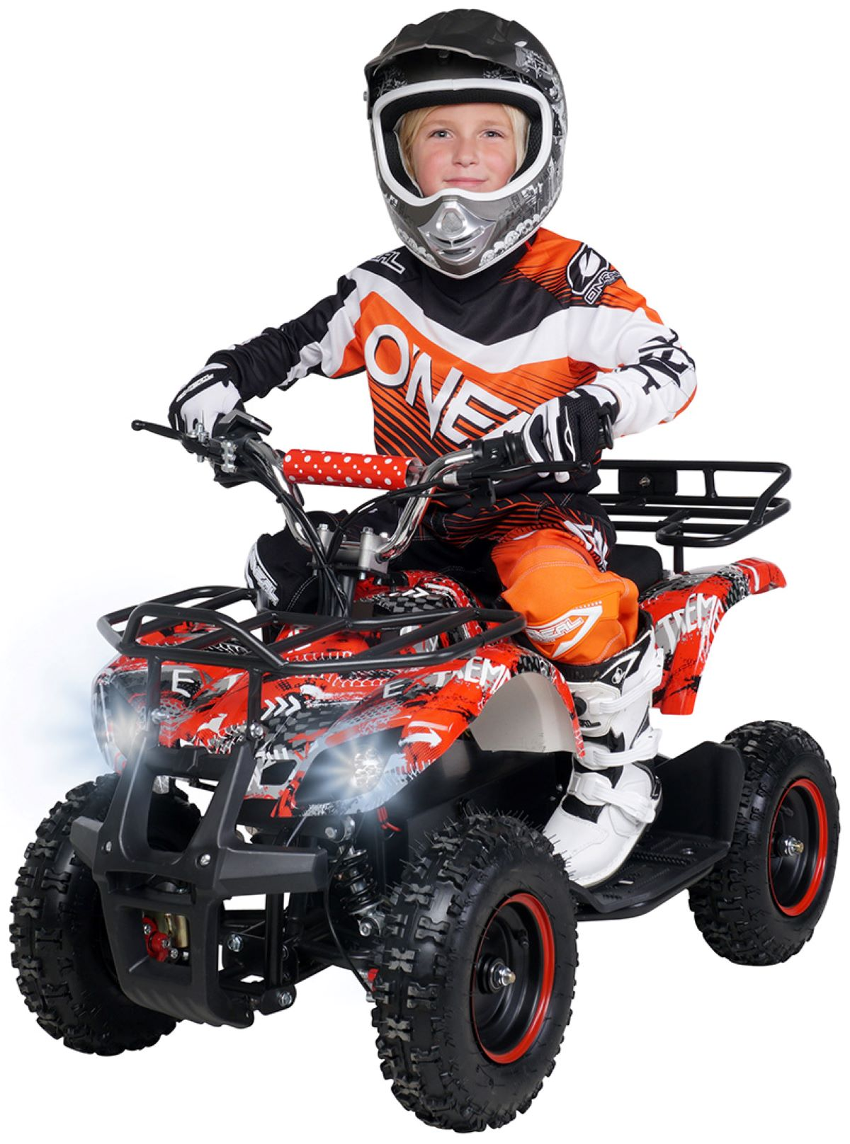ATV Orange ACTIONBIKES Elektroquad MOTORS Torino