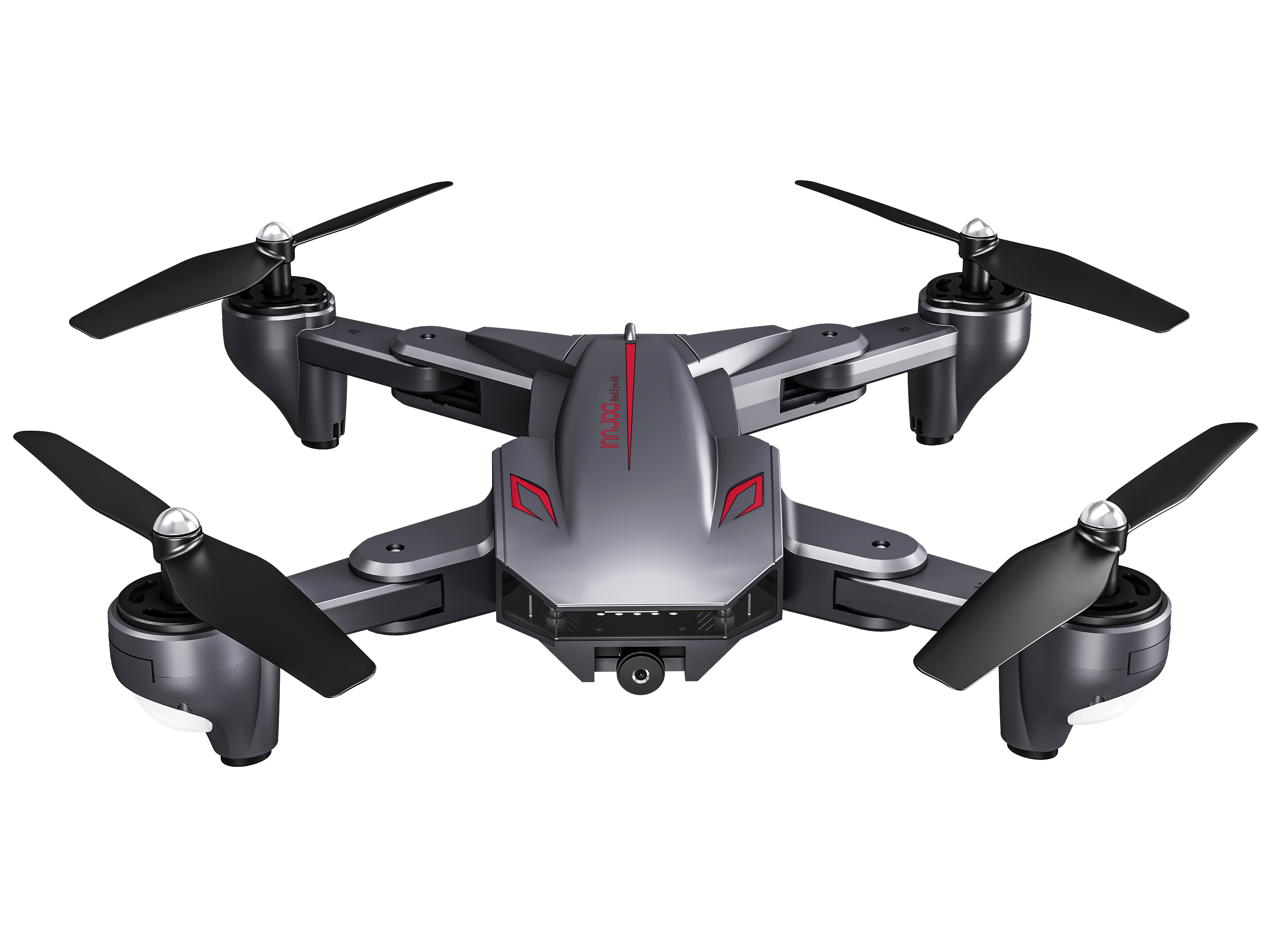 Drone - Drone IJ-RED EYE 4K INNJOO, Negro/rojo