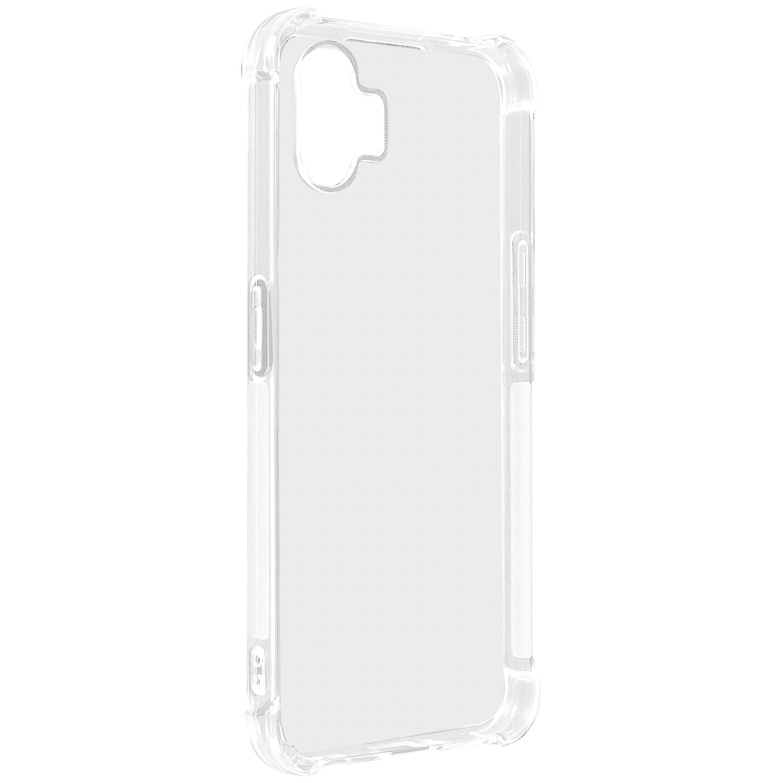 AVIZAR Schutzhülle mit Ecken Series, Backcover, Phone Transparent 1, verstärkten Nothing