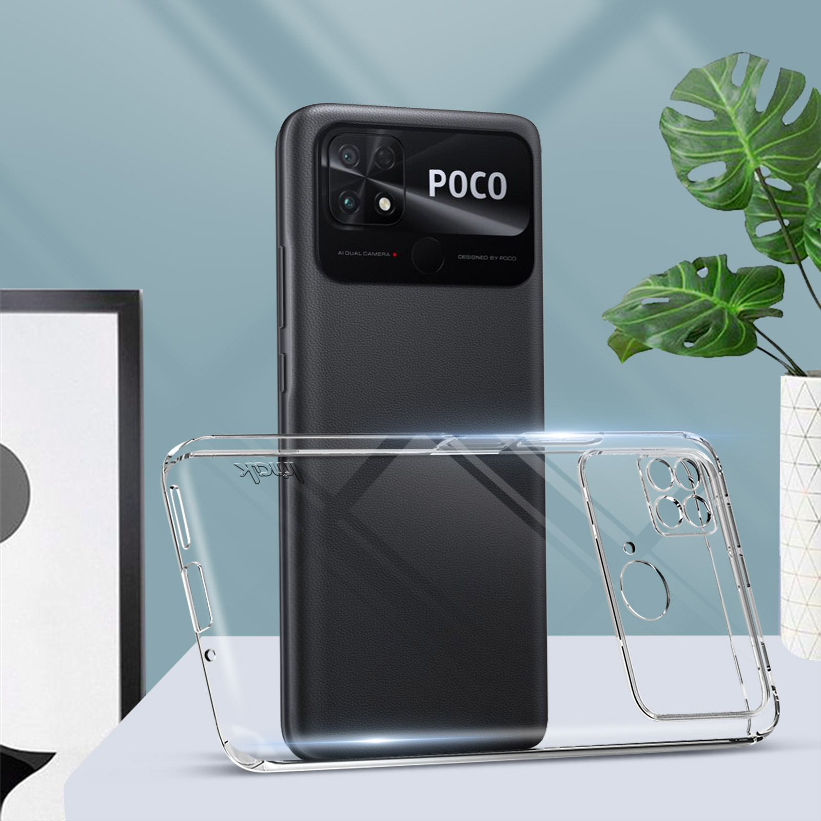 Transparent Series, IMAK Backcover, Xiaomi, Poco UX-5 C40,