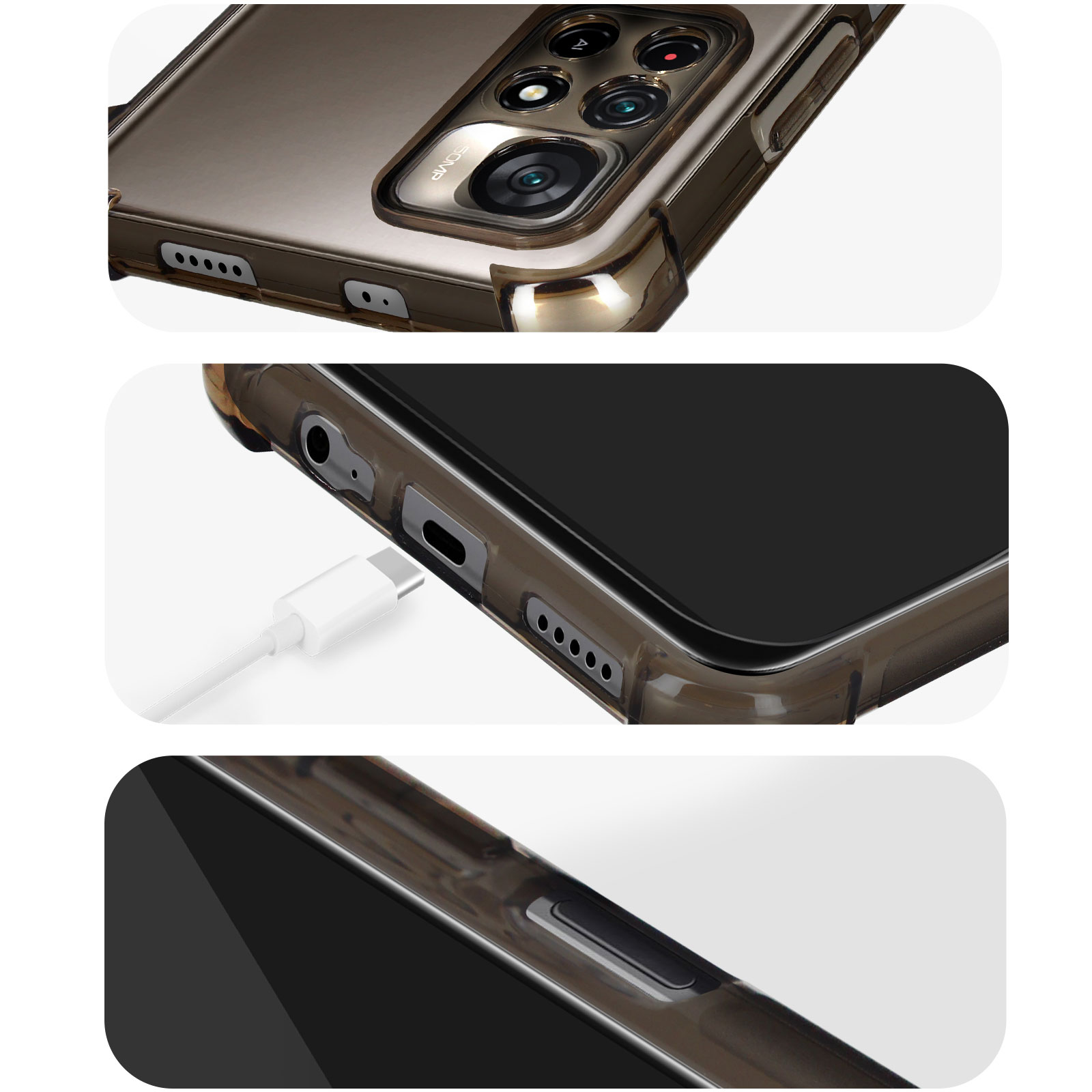 IMAK Schutz Set Series, Backcover, 5G, Redmi 11S Xiaomi, Note Schwarz
