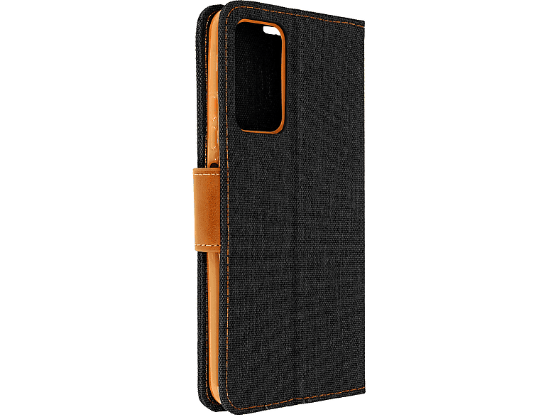 Note Xiaomi, Schwarz AVIZAR Series, 11S Redmi Canvas 5G, Bookcover,