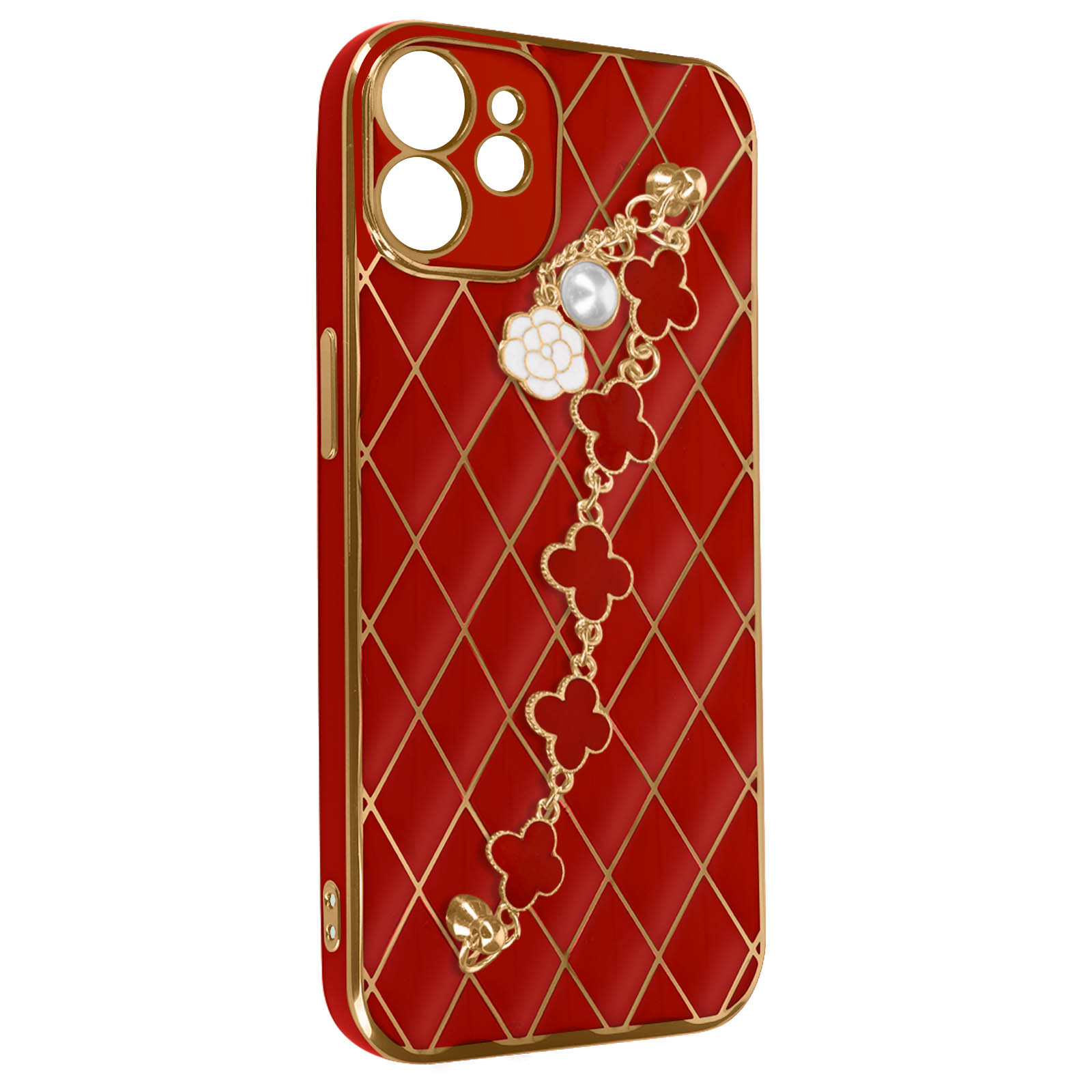 AVIZAR Trend iPhone Backcover, 12, Series, Apple, Rot
