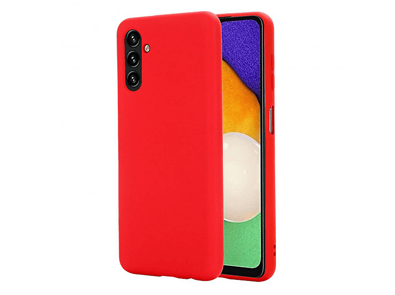 CASEONLINE Liquid, Backcover, Samsung, Galaxy A04s, Rot | Backcover