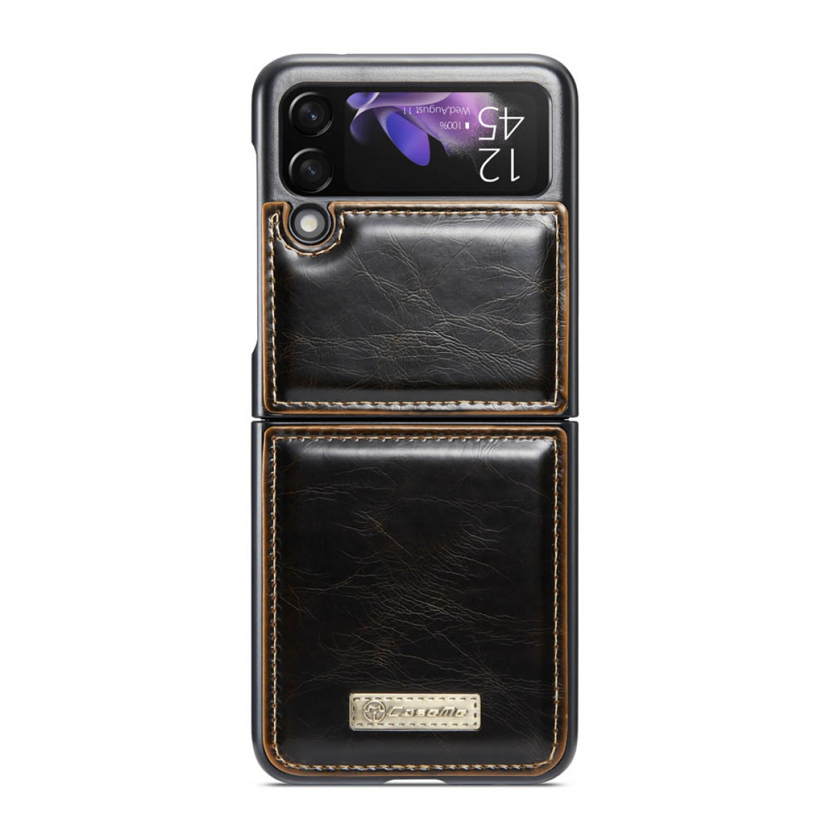 4, CASEME Galaxy Backcover, Samsung, Flip Luxury, Z Braun