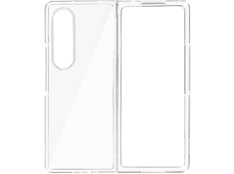 AVIZAR Bazik Series, Backcover, Galaxy Z Transparent Samsung, Fold 4