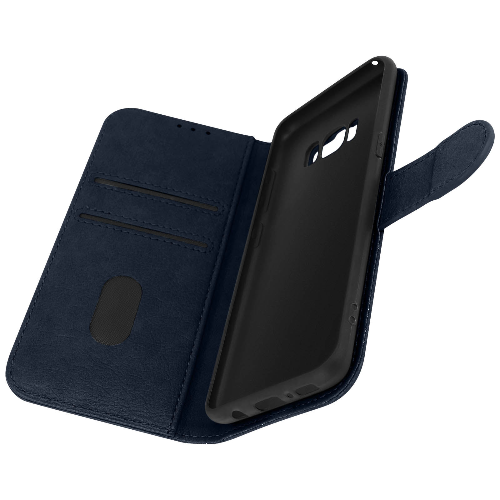 Samsung, Galaxy S8, Dunkelblau AVIZAR Bookcover, Series, Chester