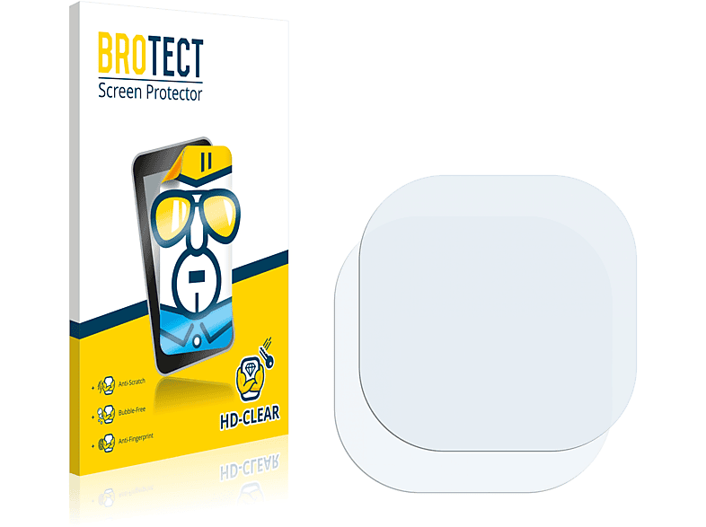 BROTECT 2x klare Schutzfolie(für 2018) Samsung J6 Galaxy