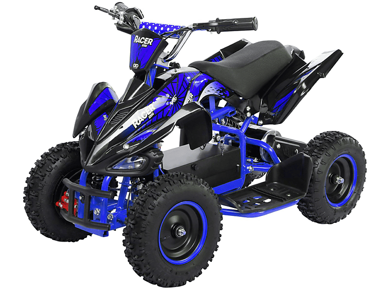 ACTIONBIKES MOTORS ATV Racer Schwarz/Blau Elektroquad
