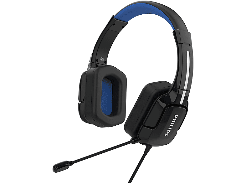 PHILIPS TAGH401BL, Over-ear Gaming-Headset Schwarz